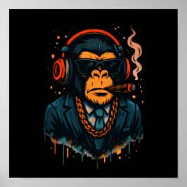Monkey Business - De Baas van Monkey Classic Poster
