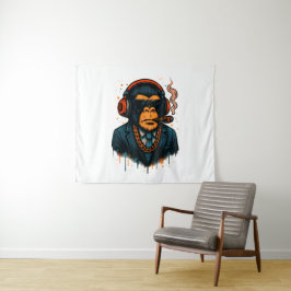 Monkey Business - De Baas van Monkey Classic Wandkleed