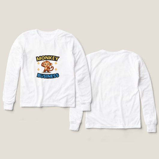 Monkey Business Funny  (Voorkant /achterkant)