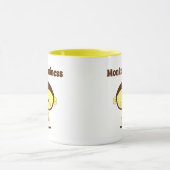 Monkey Business Funny Cartoon Monkey Design Mok (Midden)