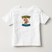 Monkey Business Funny Kinder Shirts (Voorkant)