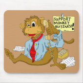 Monkey Business Mousepad Muismat (Voorkant)