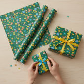 Monkey Business Patroon Cadeaupapier