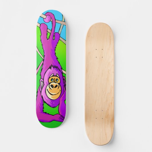Monkey Business Persoonlijk Skateboard (Voorkant)