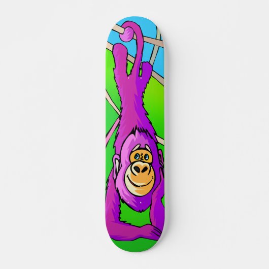 Monkey Business Persoonlijk Skateboard (Voorkant)