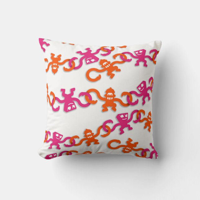 Monkey Business Pillow Kussen (Voorkant)