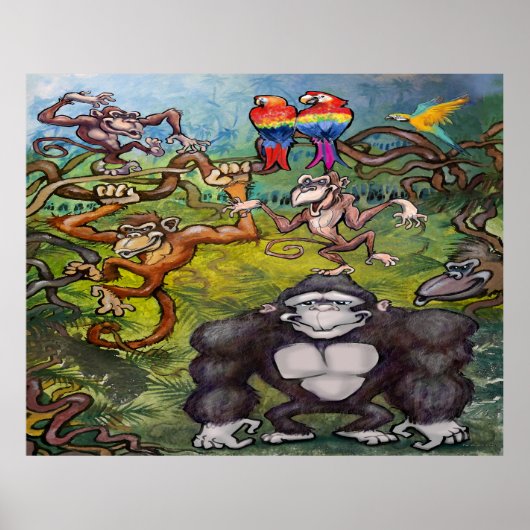 Monkey Business Poster (Voorkant)