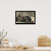 Monkey Business Poster (Keuken)