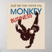Monkey Business Poster (Voorkant)