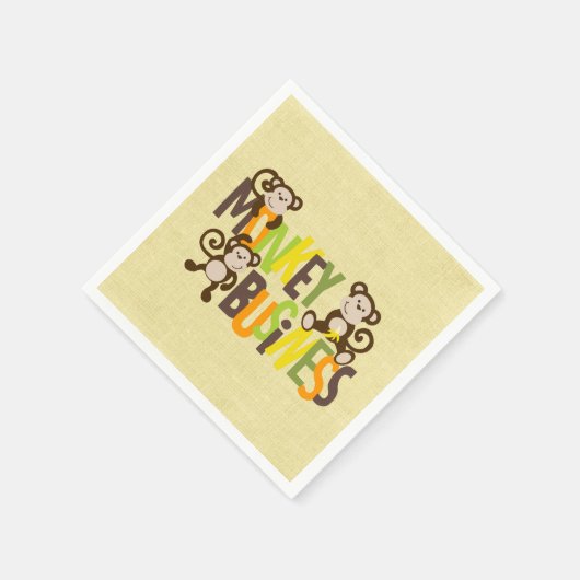 Monkey Business Servet (Hoek)