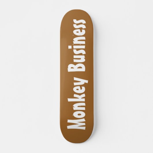 Monkey Business Skateboard (Voorkant)