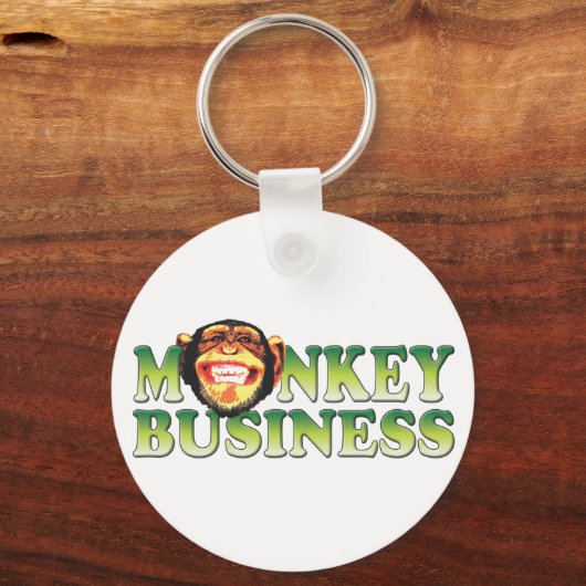 Monkey Business Sleutelhanger (Voorkant)
