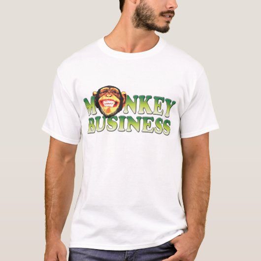 Monkey Business T-shirt (Voorkant)