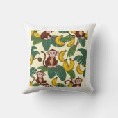 "Monkey Business T - shirts" Kussen (Achterkant)