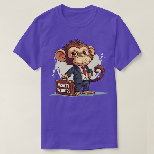 Monkey Business Tailored Succes TShirt (Design voorkant)
