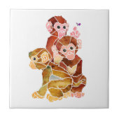 Monkey Business Tegeltje (Voorkant)