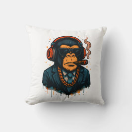 Monkey Business - The Boss of Monkey Classic Kussen