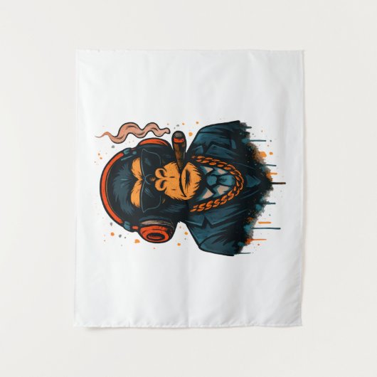 Monkey Business - The Boss of Monkey Classic Wandkleed (Voorkant)