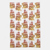 "Monkey Business" Theedoek (Verticaal)