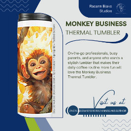 Monkey Business Thermische Tumbler Thermosbeker
