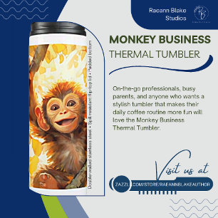 Monkey Business Thermische Tumbler Thermosbeker