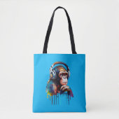 Monkey Business Tote Bag (Voorkant)