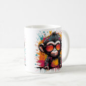 Monkey Businnes - Affe tasse design Koffiemok (Voorkant rechts)