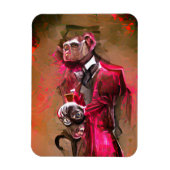 Monkey Butler Magneet (Verticaal)