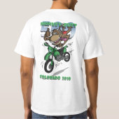 Monkey Butt 500 - Colorado 2010 - groen - licht T-shirt (Achterkant)