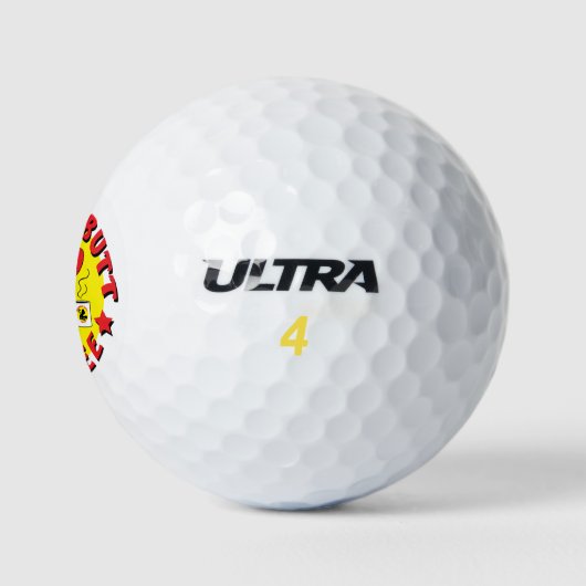 Monkey Butt Coffee Branded golfballen (Logo)