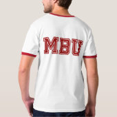 Monkey Butt University T-shirt (Achterkant volledig)