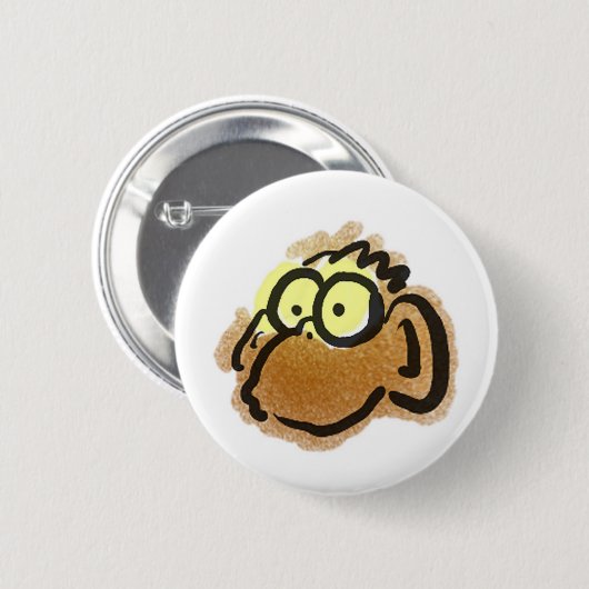 Monkey Button (Voorkant /achterkant)