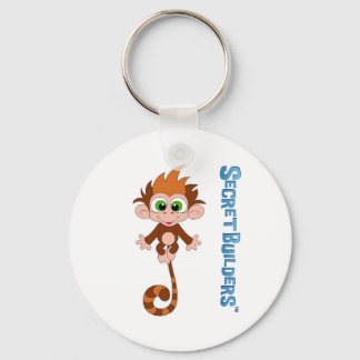 Monkey Button Sleutelhanger