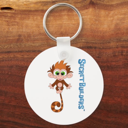 Monkey Button Sleutelhanger (Voorkant)