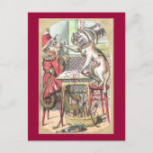 Monkey Card Cheat Says Bulldog Briefkaart (Voorkant)