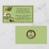 Monkey Carriage v1 Boek aanvragen in plaats van ee Informatiekaartje (Voorkant / Achterkant)