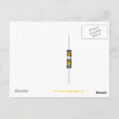 Monkey Cat Briefkaart (Achterkant)