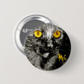 Monkey Cat Button (Voorkant /achterkant)