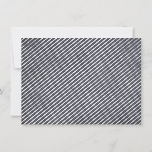 Monkey Chalkboard 1e verjaardag Dank je wel Bedankkaart (Achterkant)