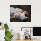 Monkey chill poster (Thuiskantoor)