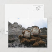 monkey_chimp_rushmore.JPG Briefkaart (Voorkant / Achterkant)