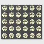 Monkey Chimpansee Bonobo DNA Cadeaupapier (Vlak)