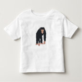Monkey Chimpansee Kinder Shirts (Voorkant)