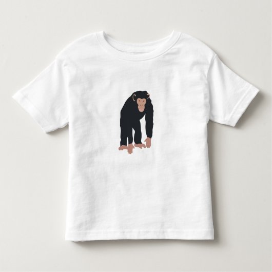 Monkey Chimpansee Kinder Shirts (Voorkant)