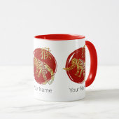 Monkey Chinese Zodiac Horoscoop sterrenbeeld Mok (Voorkant rechts)