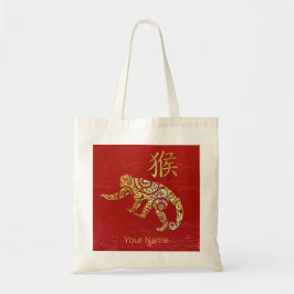 Monkey Chinese Zodiac Horoscoop sterrenbeeld Tote Bag