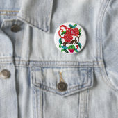 Monkey-Chinese Zodiac Sign Ronde Button 5,7 Cm (In situ)