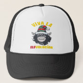 Monkey Christmas Trucker Pet (Voorkant)