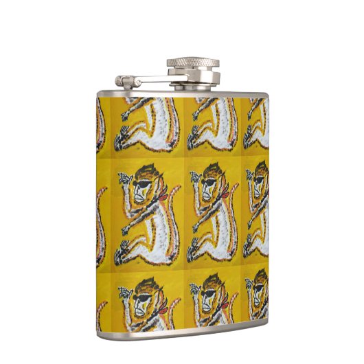 Monkey Circus Art Heupfles (Rechts)