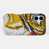 Monkey Circus Art iPhone 16 Hoesje (Achterkant horizontaal)
